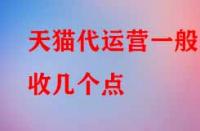 天貓代運(yùn)營(yíng)一般收幾個(gè)點(diǎn)？有哪些運(yùn)營(yíng)模式？